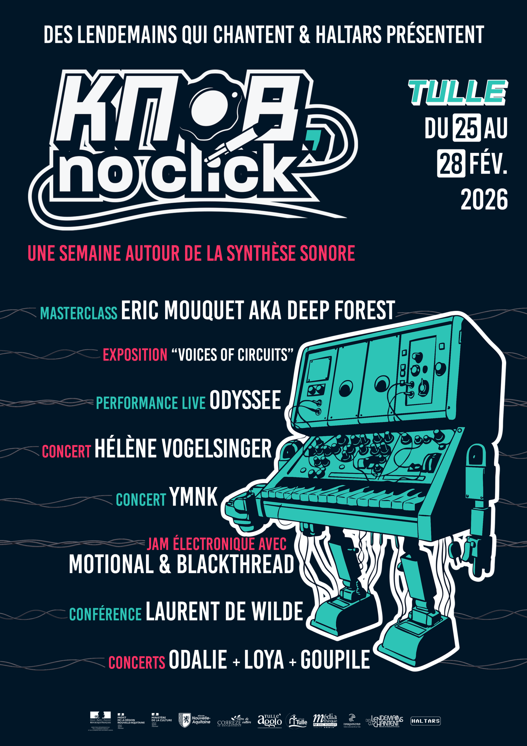 Festival Knob, No Click